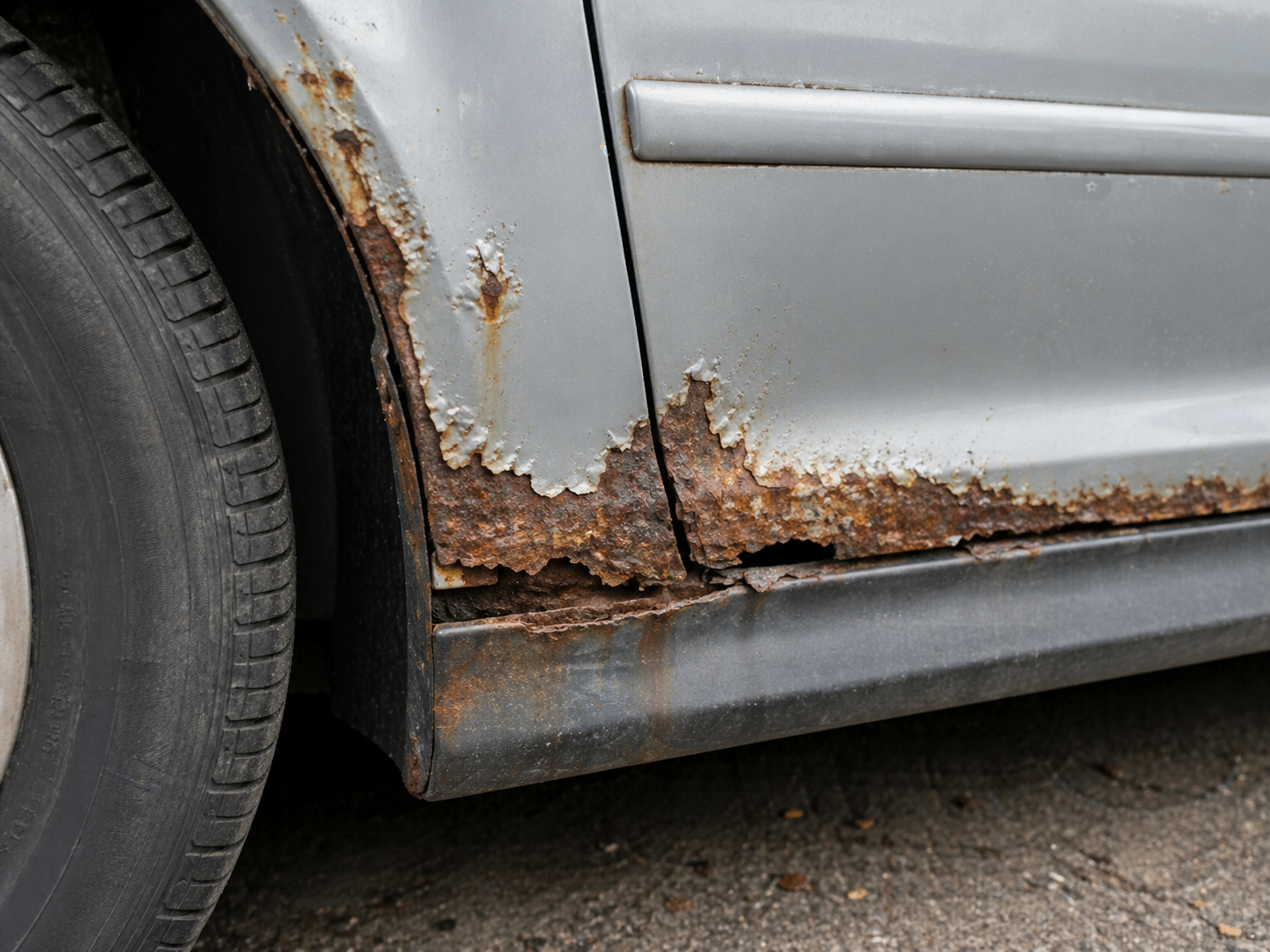 Rust and corrosion sample